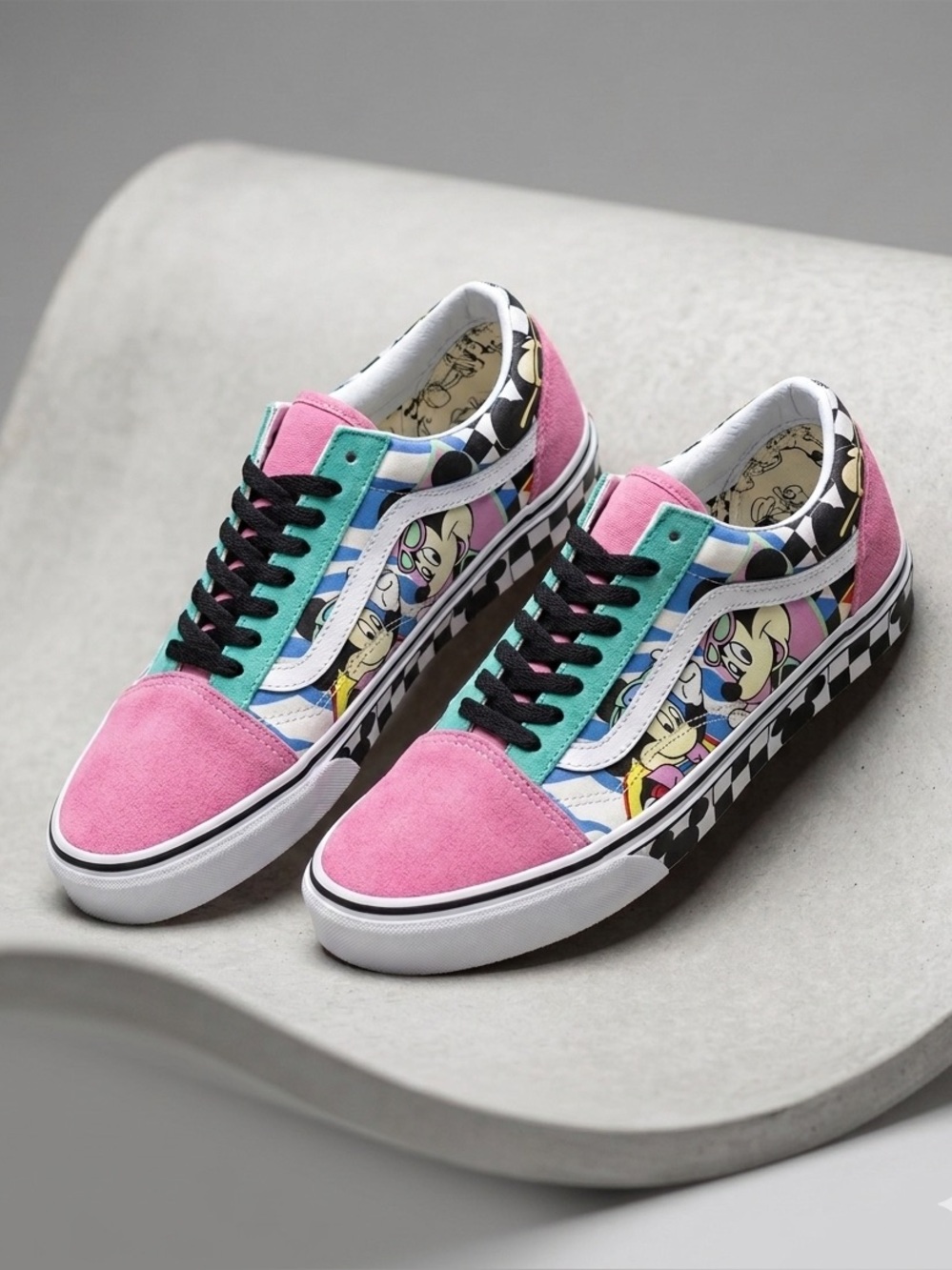 Vans Old Skool Mickey Mouse Graphic Sneakers